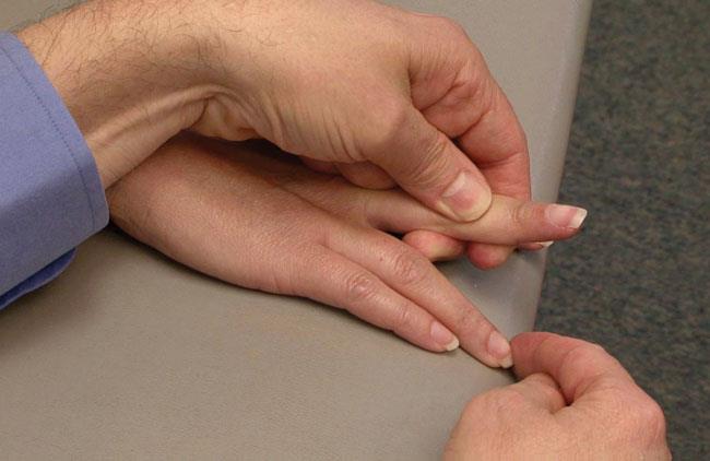 Mallet finger test